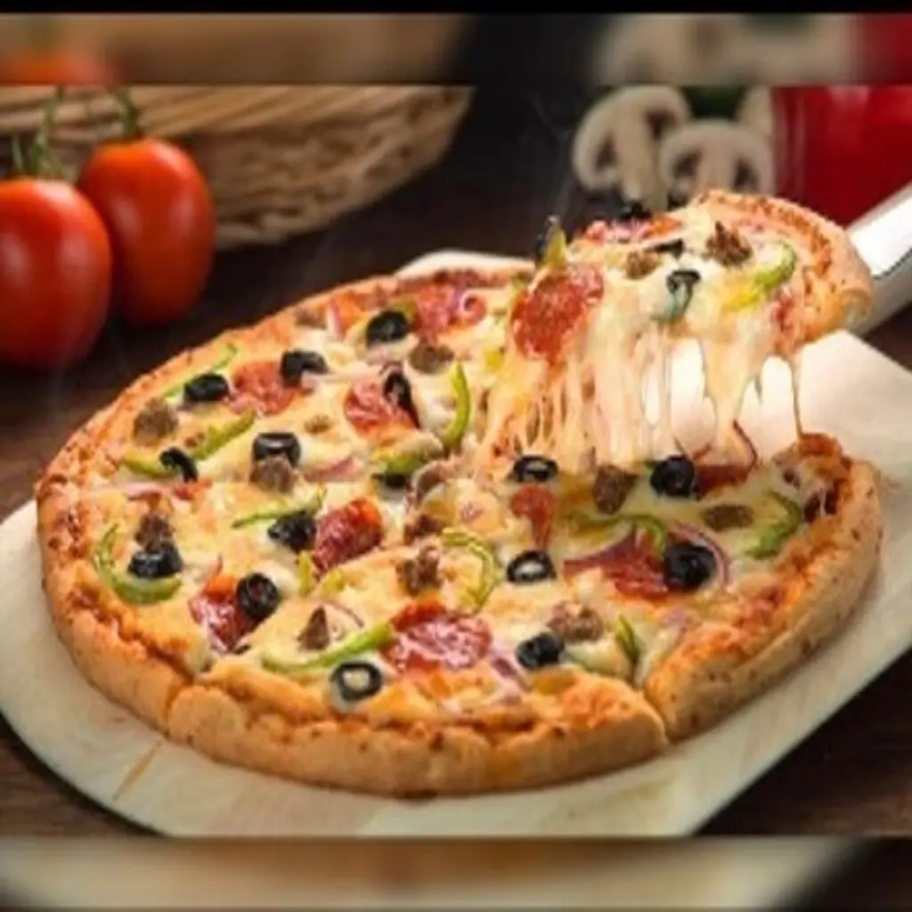 بيتزا دجاج  -كبيرة